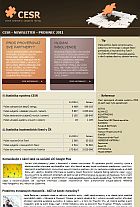 Newsletter 12 | 11 (prosinec 2011)